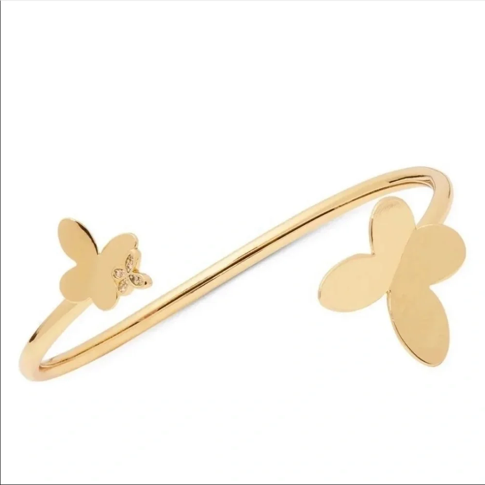 Kate Spade ‘in a flutter’ butterfly flex cuff bracelet - Picture 5 of 8